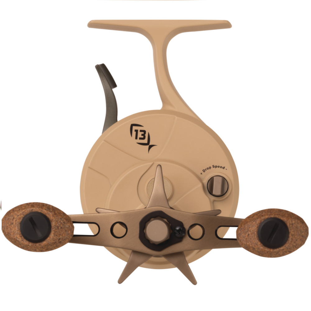 Котушка зимова мультиплікаторна 13 FISHING Black Betty Freefall Carbon, BBCFFTS24-2.5-LH