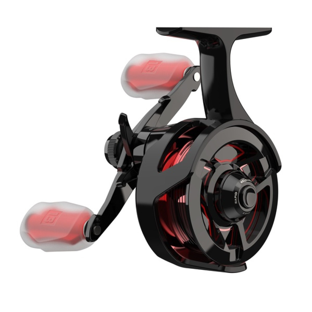 Котушка зимова мультиплікаторна 13 FISHING Descent Ice Reel 2.7 RH Gen 2, D2AL-2.7-RH