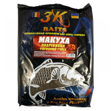 Макуха 3KBaits смажена подрібнена (тигровий горіх) 1 кг 