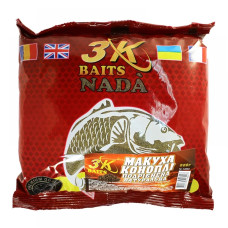 Макуха коноплі 3KBaits подрібнена (натуральна) 500 г 