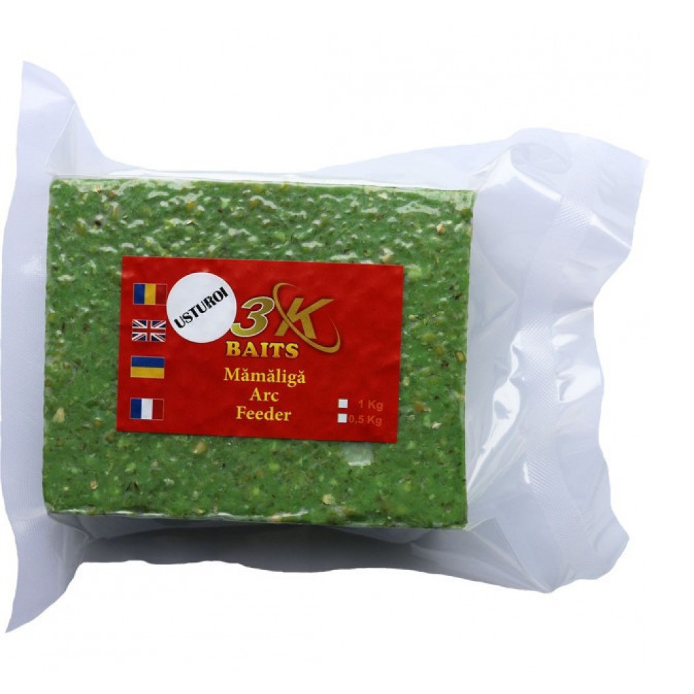 Мамалига 3KBaits USTUROI (часник) 500 г