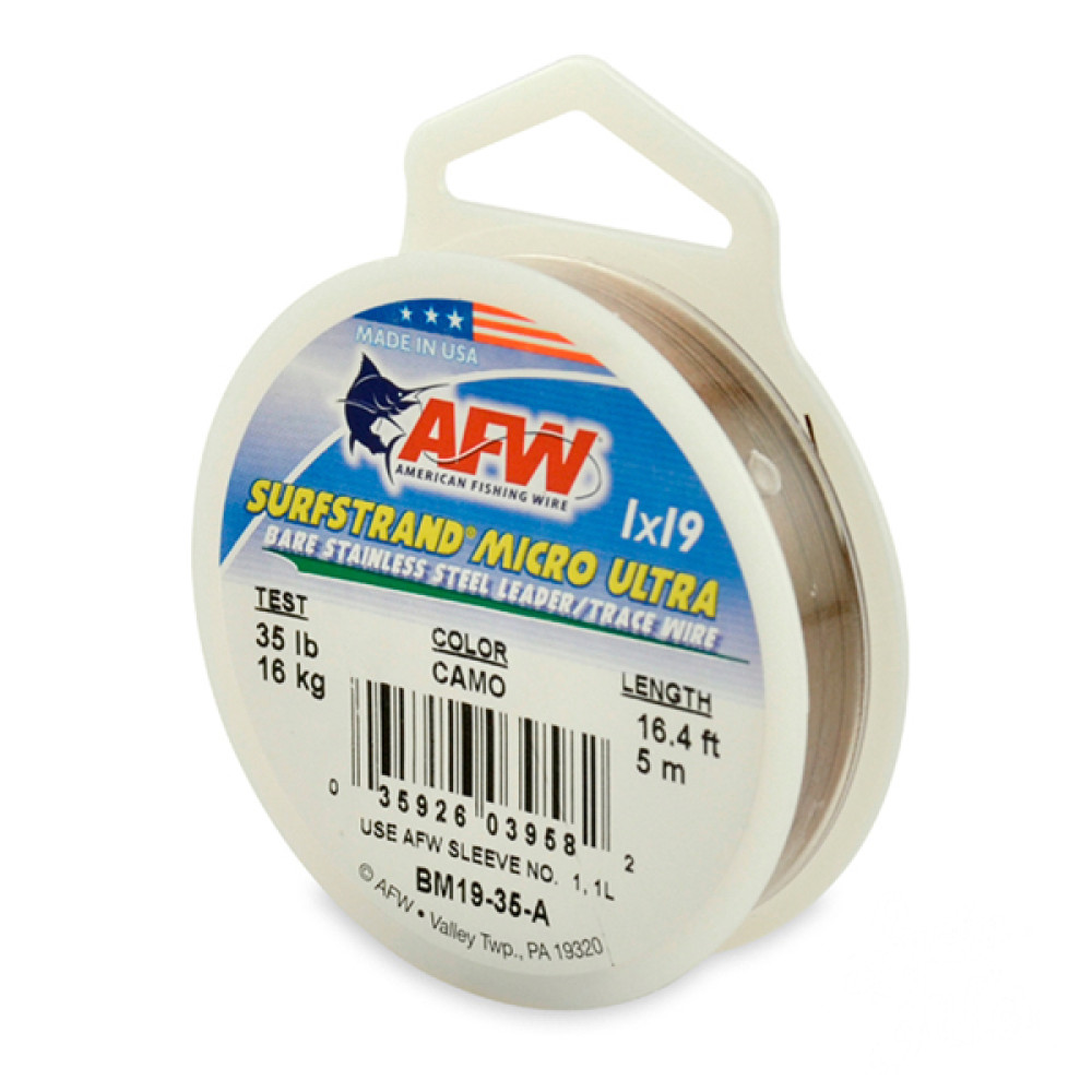 AFW Surfstrand Micro Ultra 1x19, 16kg, 5m BM19-35-A 35.2#