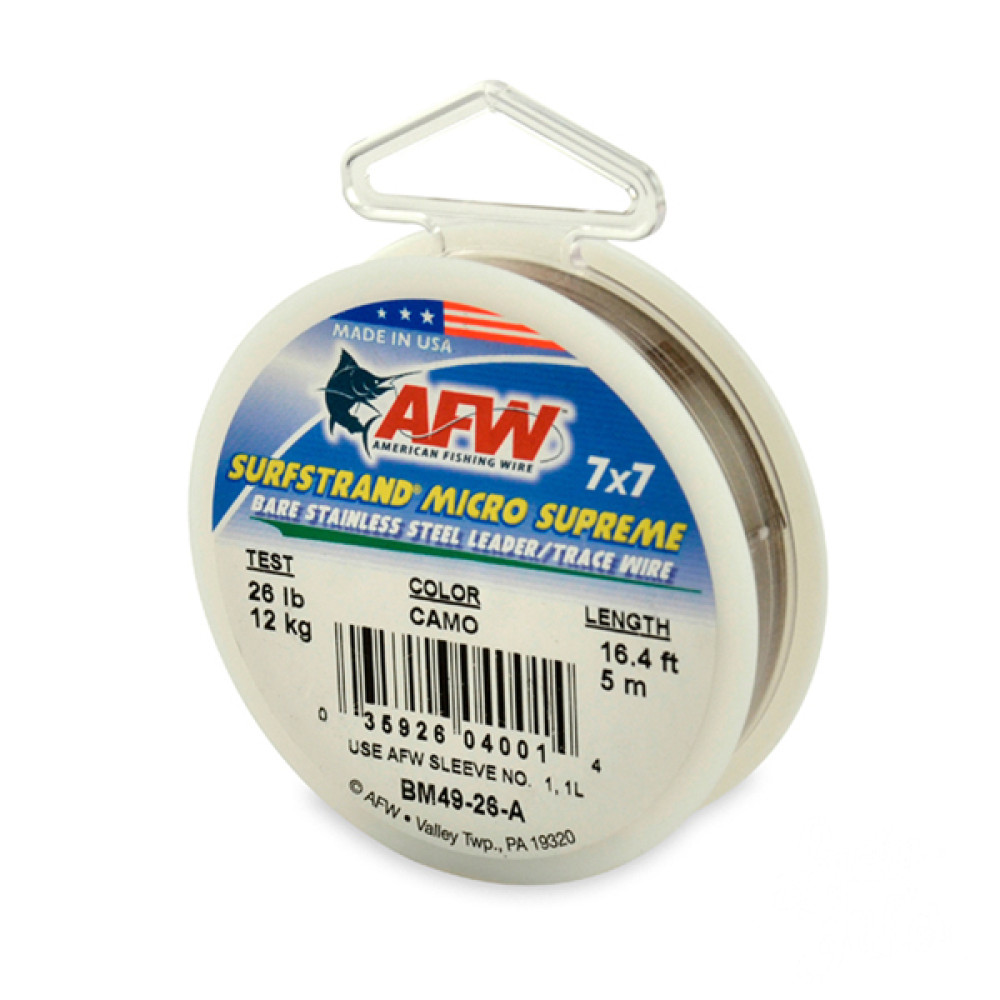 AFW Surfstrand Micro Supreme 7x7, 12kg, 5m BM49-26-A 26.0#