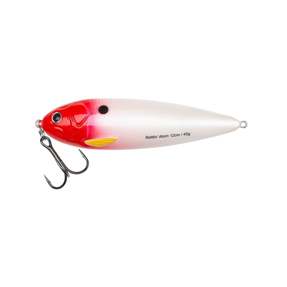 Блешня Abu Garcia Rattlin Atom 12cm Red Head