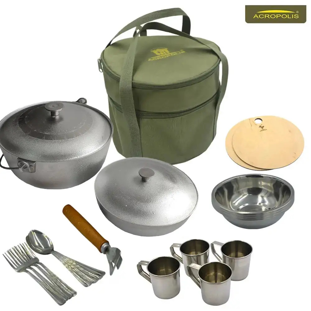Набір для пікніка Acropolis (сумка з посудом на 4 персони) СДП-3
