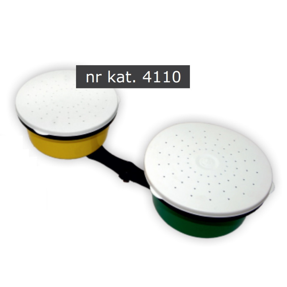 Тримач для коробок з насадками Anplast 4110 подвійний (в наборі 2 коробки 162mm + 118mm)