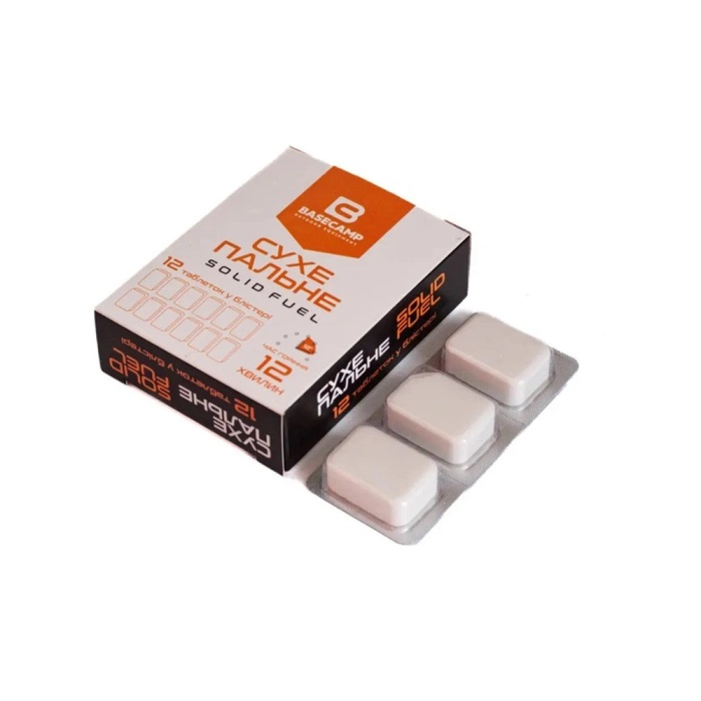 Сухе пальне BCP 50800 12 таблеток, блістер