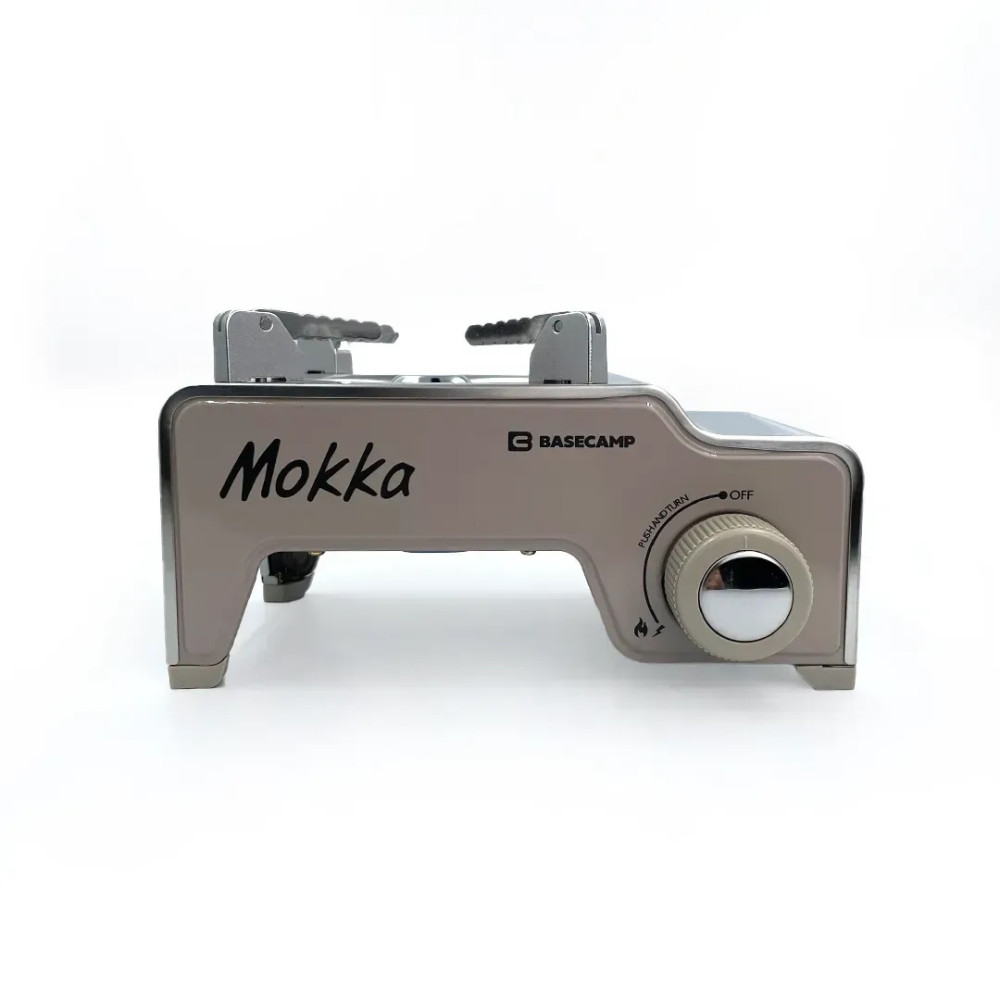 Плитка газова BASECAMP Camping Stove Moka (Camel Grey) , BCP 514
