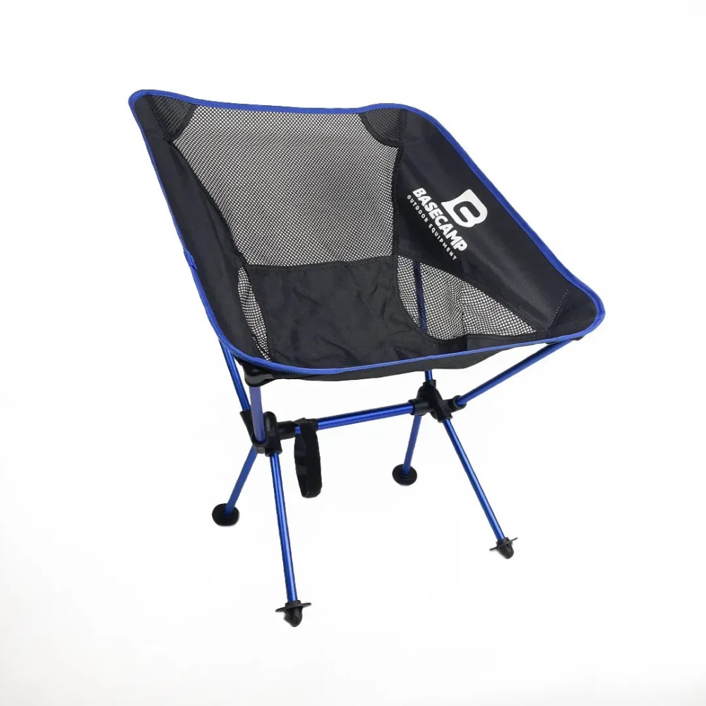 Крісло кемпінгове BASECAMP Compact (Black/Blue), BCP 10307