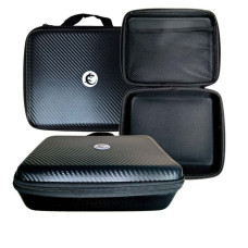 Чохол жорсткий Black Salamandra для снастей карбон 24x19x8см 