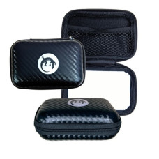 Чохол жорсткий Black Salamandra для снастей карбон 11,5х8х4см 