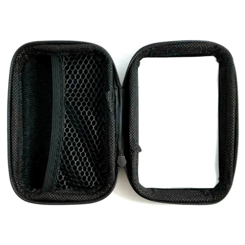 Чохол жорсткий Black Salamandra для снастей карбон 11,5х8х4см