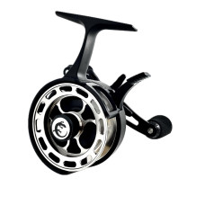 Котушка зимова мультиплікаторна Black Salamandra Ice Siver, Left Hand, 3,2: 1, 3+1 