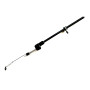 Вудка зимова Black Salamandra 60см з котушкою судакова з кивком