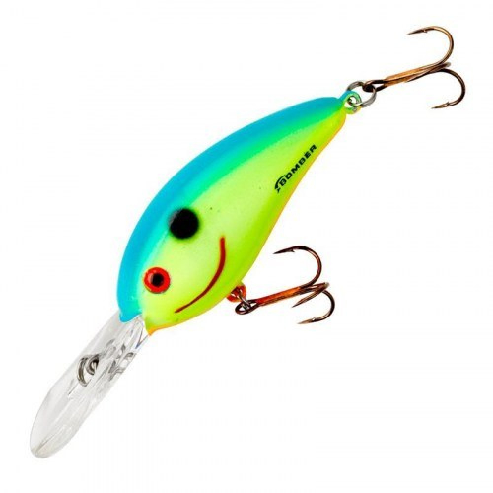 Воблер BOMBER "FAT FREE SHAD"BD6F- CHBL