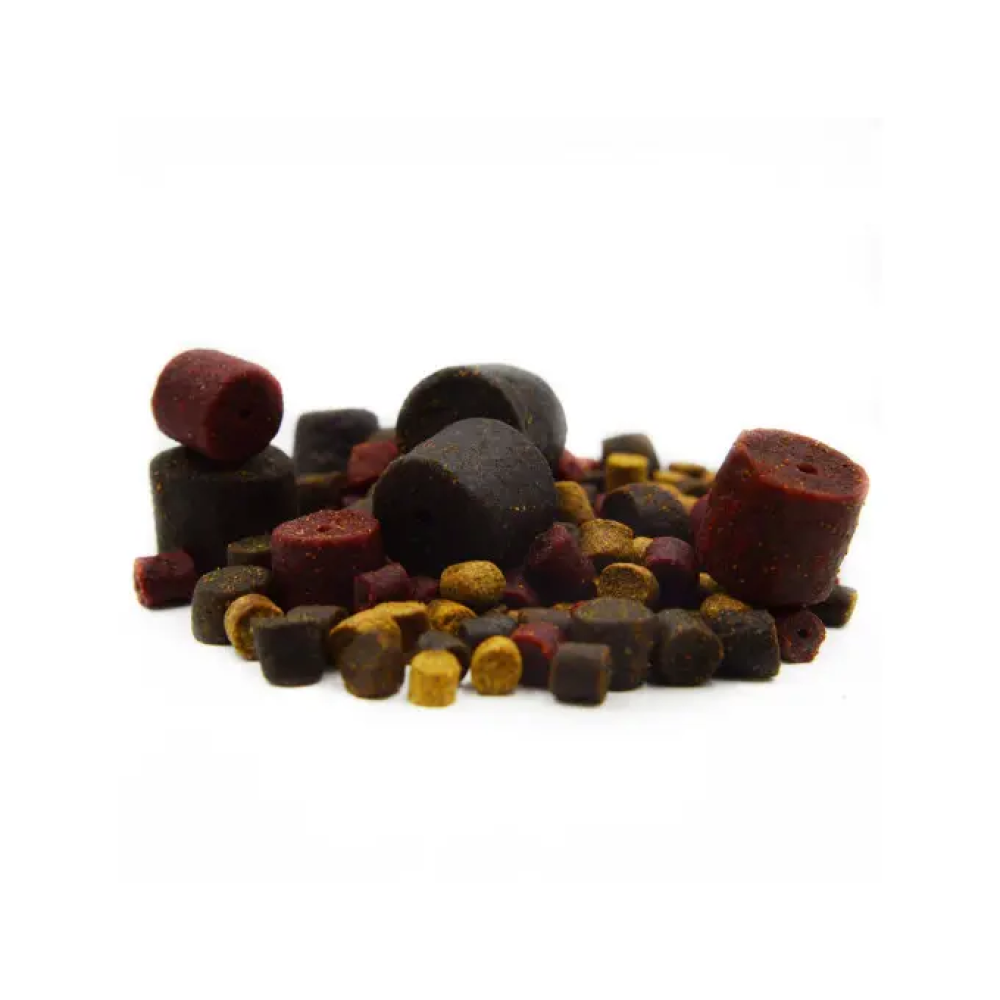 Пелетс Bounty Mix тепла вода (20+) 2-20мм 0.8 кг