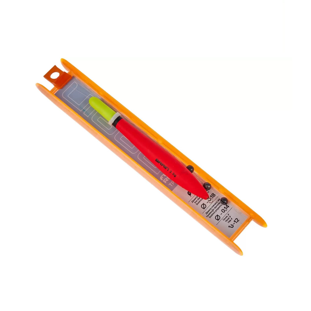 Оснащення поплавцеве Brain TP28082 2.0g 0.18mm 0.14mm #12