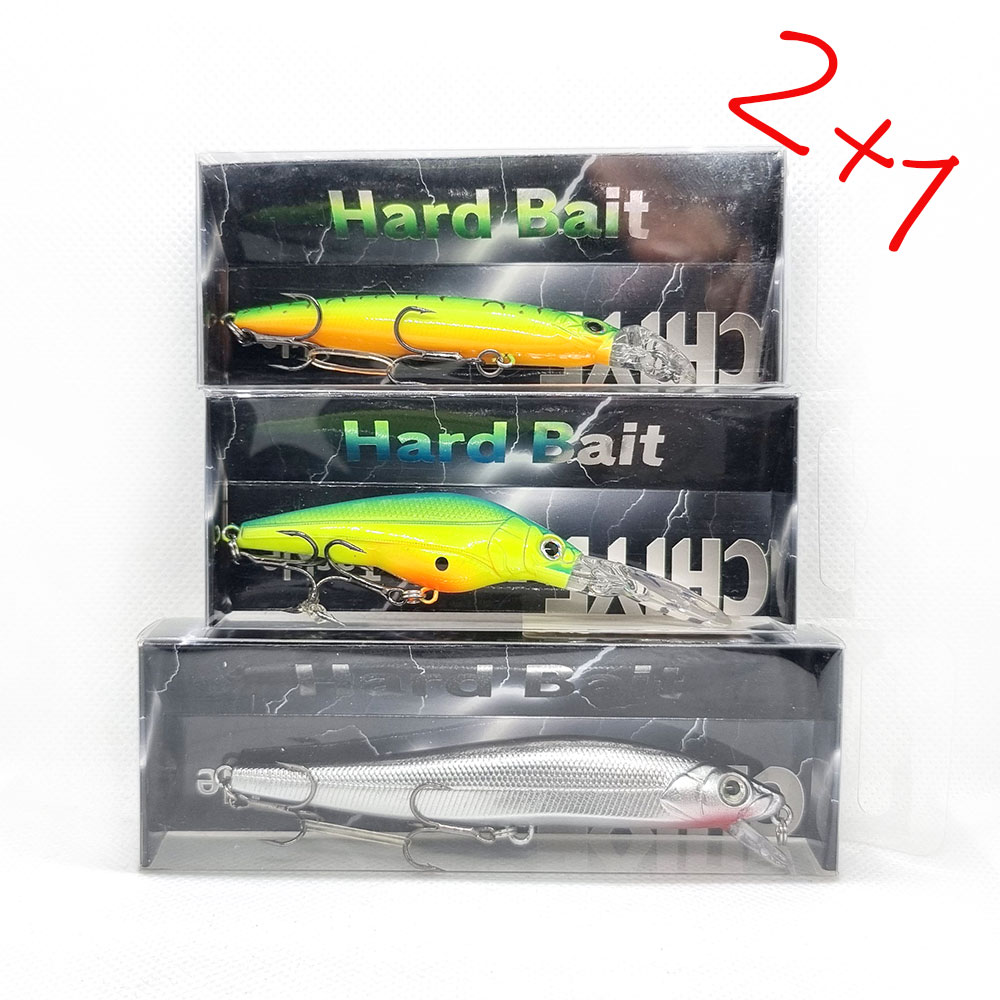 Акційний Набір "2 плюс 1" №1 воблери Chiye Hard Lure Factory