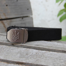 Ремінь тактичний Camo-Tec Тризуб Black 1008