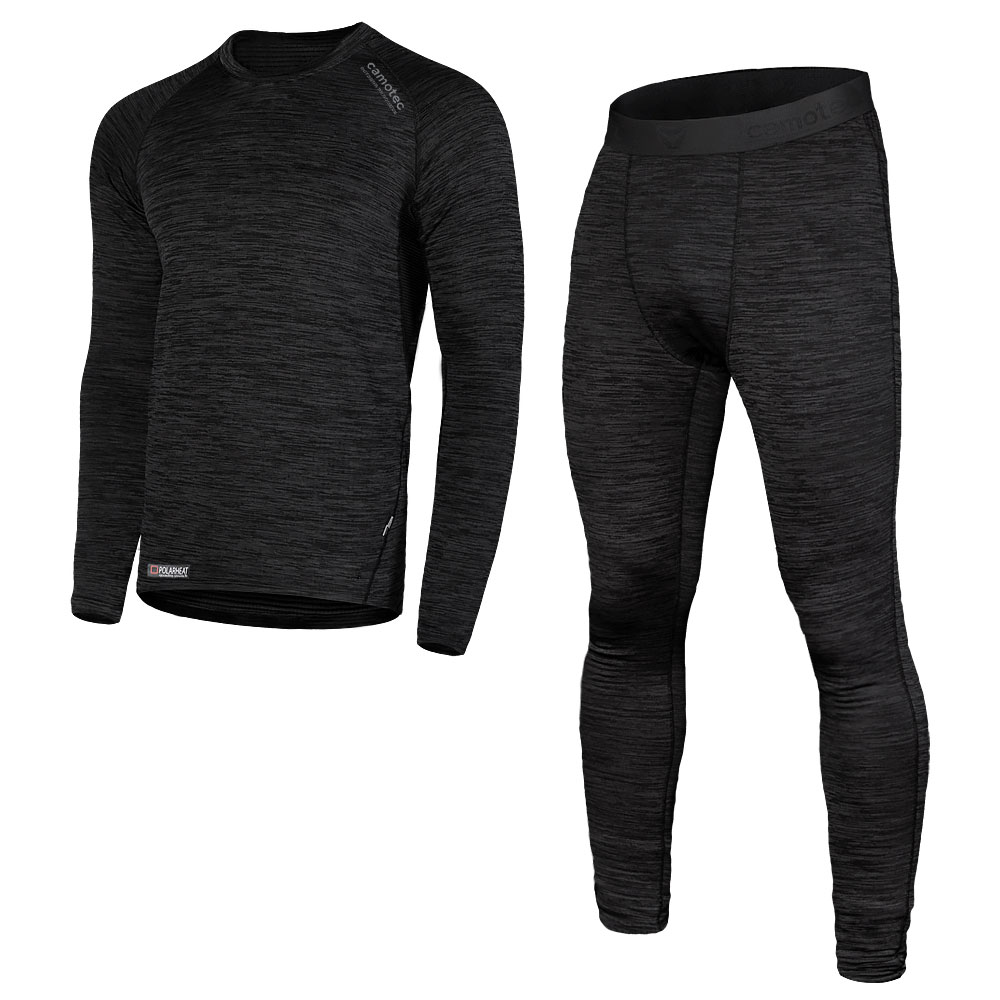 Термобілизна Camo-Tec Polarheat Quadro Stretch Pro Сірий Меланж, розмір M