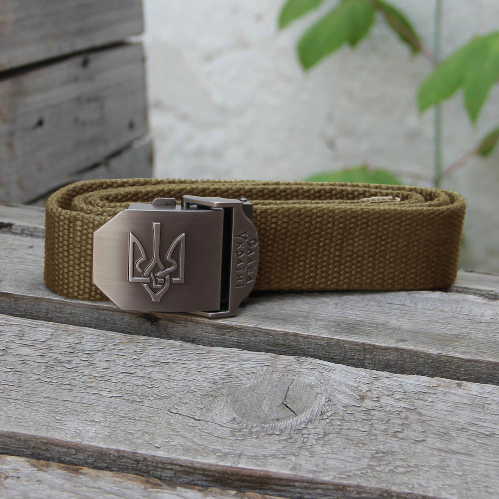 Ремінь тактичний Camo-Tec Тризуб Coyote 1997