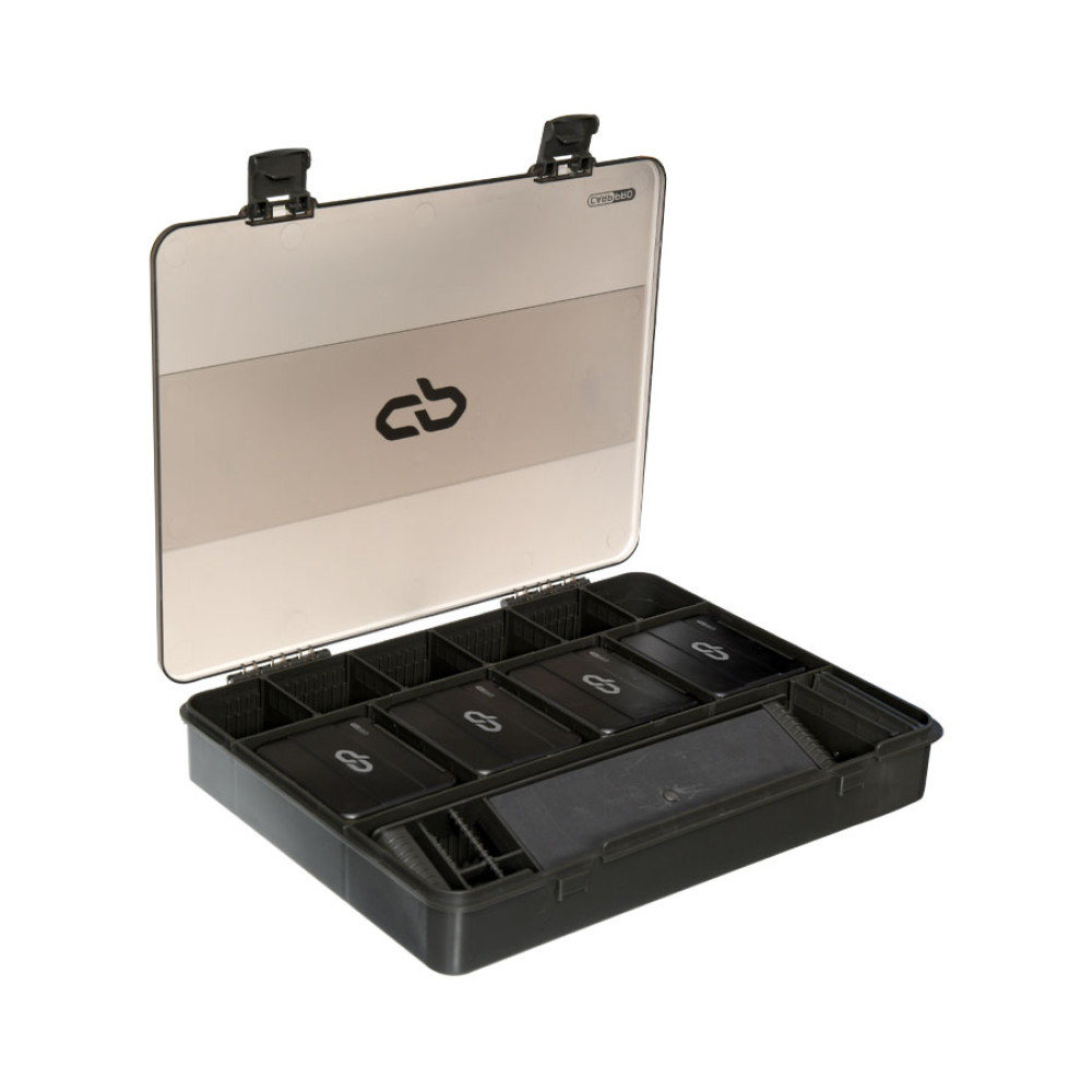 Коробка коропова Carp Pro велика компл 8 коробок з повідочницею CPHXL01