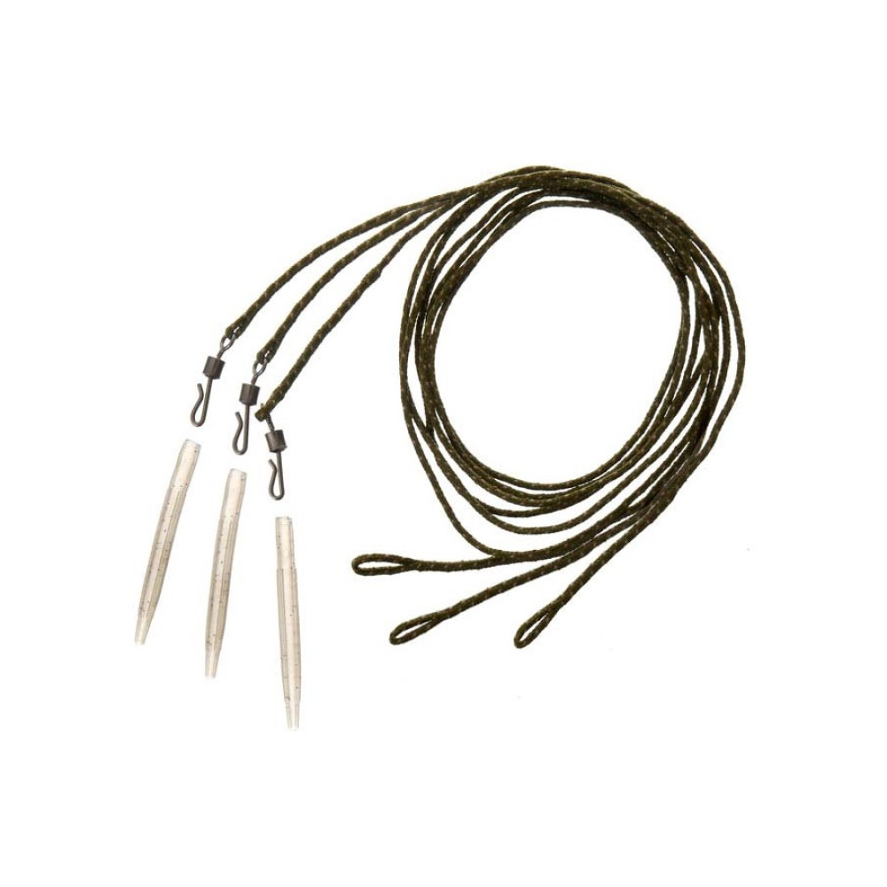 Готовий ледкор з швидкозмінним вертлюгом Carp Pro 45 lb 70cm (3 шт)