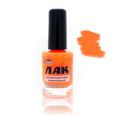 Лак флюоросцентний помаранчевий  Корона