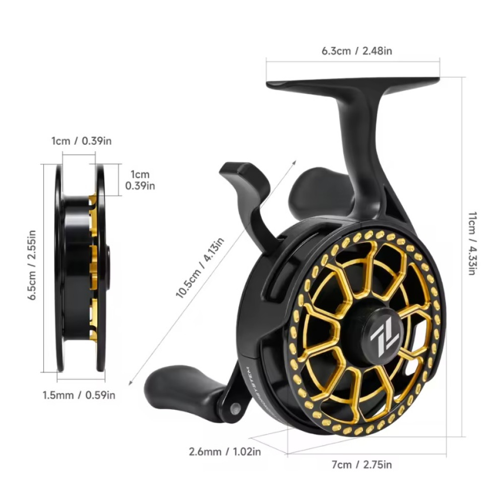 Котушка зимова мультиплікаторна Corsair Gold LH (ліва рука)