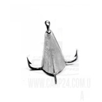 Блешня зимова Corsair конус срібло маленький 12гр, 25мм