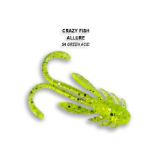 Силіконова приманка Crazy Fish Allure 1.6" 23-40-54-6 кальмар