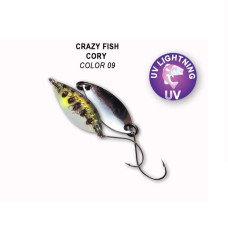 Блешня коливаюча Crazy Fish Cory-1.1g-9.1