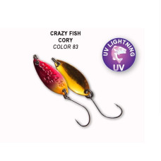 Блешня коливаюча Crazy Fish Cory-1.1g-83