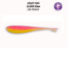 Силіконова приманка плаваюча Crazy Fish Glider 2.2" 35-55-13d-6-F кальмар