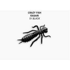 Силіконова приманка Crazy Fish Kasari 1" 52-27-51-7-F креветка+кальмар