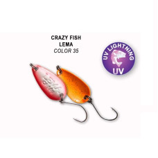 Блешня коливаюча Crazy Fish LEMA 1.6гр-35