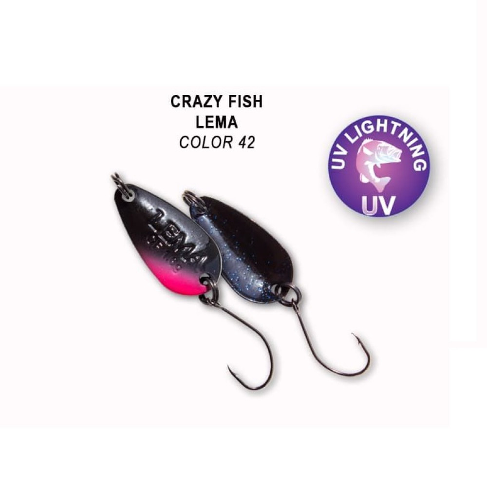 Блешня коливаюча Crazy Fish LEMA 1.6гр-42