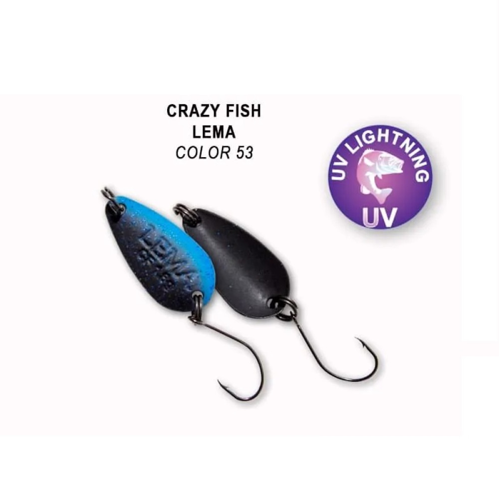 Блешня коливаюча Crazy Fish LEMA 1.6гр-53