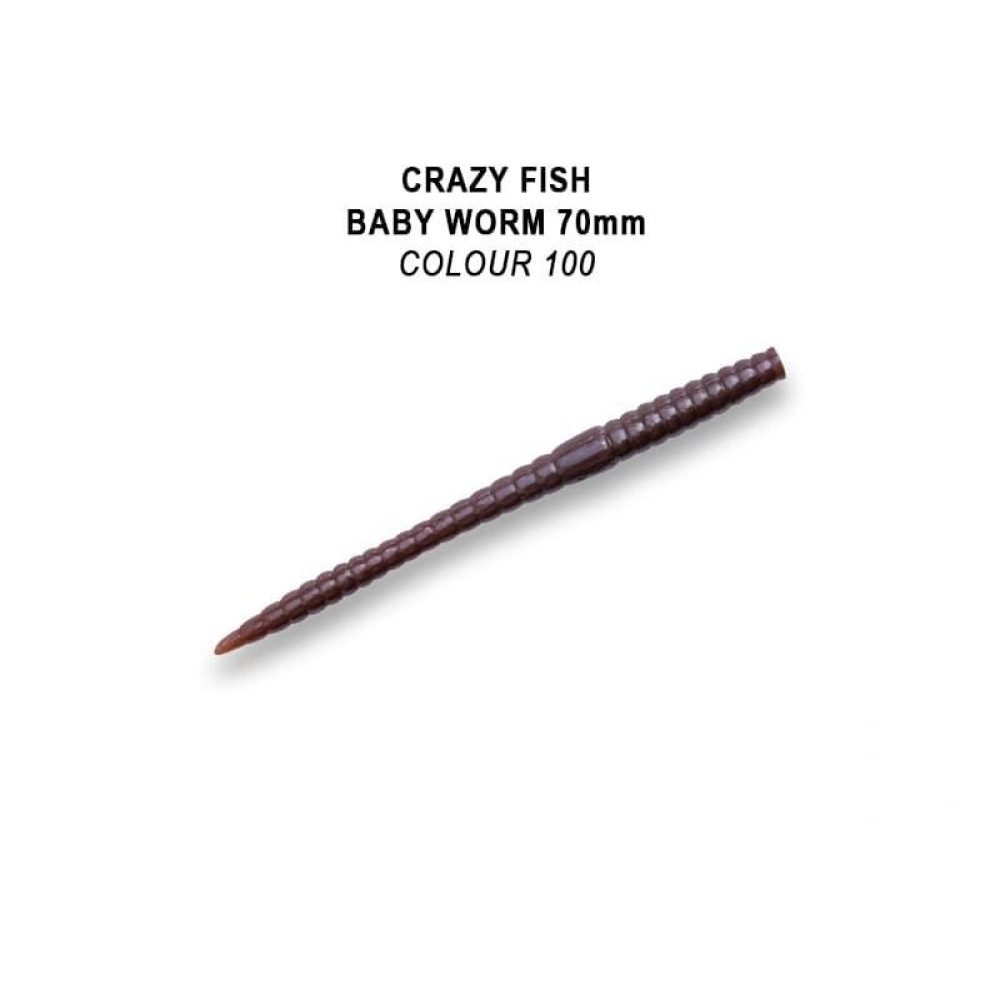 Силікон Crazy Fish MF Classic worm 2.8" 67-70-100-9-EF солодкий сир