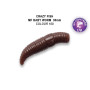 Силіконова приманка Crazy Fish MF Baby worm 1.2" 65-30-100-9-EF солодкий сир