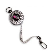 Ретрівер з рулеткою 1 метр CR4 (колір:срібло) Crazy Fish