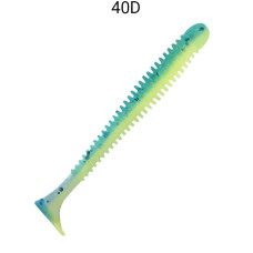 Силіконова приманка Crazy Fish Vibro worm 2.5'' 81-65-40d-6 кальмар