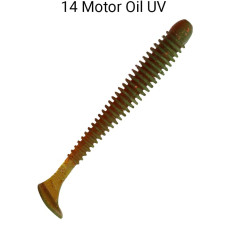 Силіконова приманка Crazy Fish Vibro worm 2.5'' 81-65-14-6 кальмар 