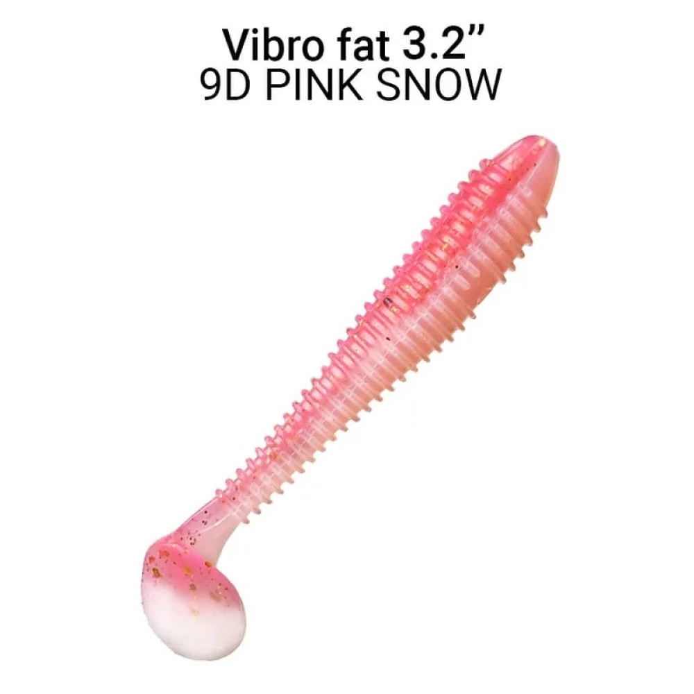 Силіконова приманка Crazy Fish Vibro fat 3.2" 73-80-9d-6 кальмар