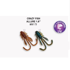 Силіконова приманка Crazy Fish Allure 1.6" 23-40-M73-6 кальмар