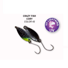 Блешня коливаюча Crazy Fish Cory-1.1g-43