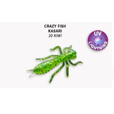 Силіконова приманка Crazy Fish Kasari 1" 52-27-20-7 креветка+кальмар