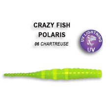 Силіконова приманка Crazy Fish Polaris 1.8" 5-45-6-3 смажена риба