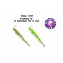 Силіконова приманка Crazy Fish Polaris 1.2" 61-30-16/20-1 анис