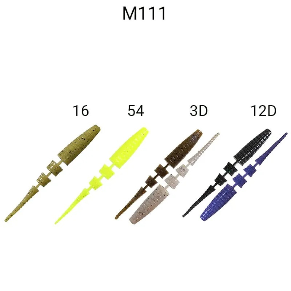 Силіконова приманка Crazy Fish Polaris 3" 24-68-M111-6-F кальмар